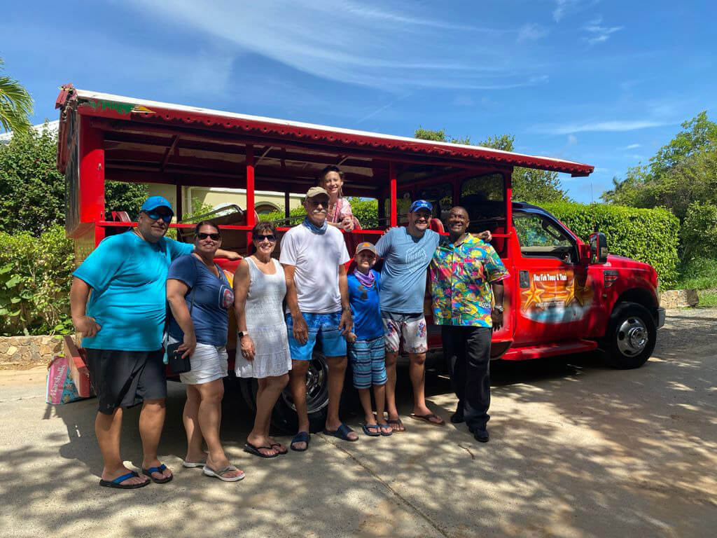 st john island tours by taxi